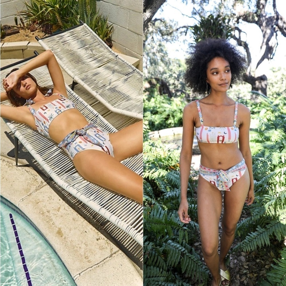 New FP Carolina K Iris Bikini Bottom Medium or Large